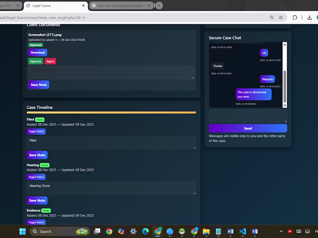 Cover image for Legal Fusion is a comprehensive