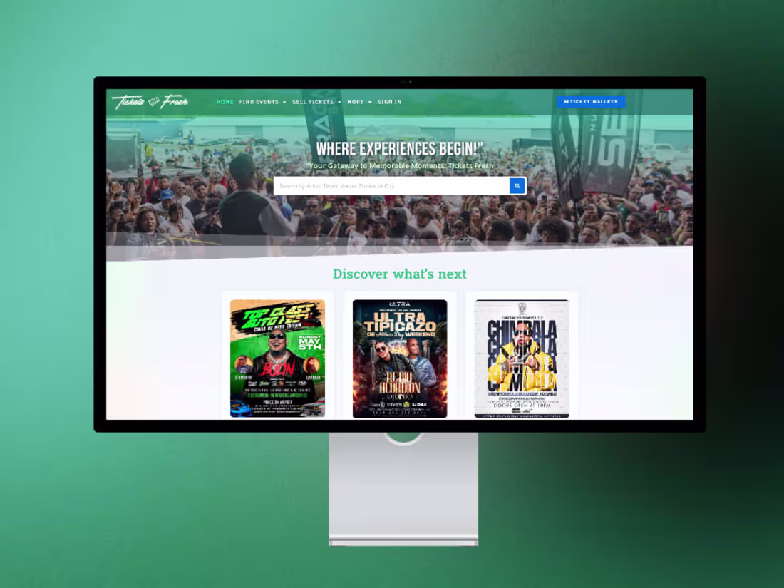 Cover image for Tickets Fresh Web Design 2024