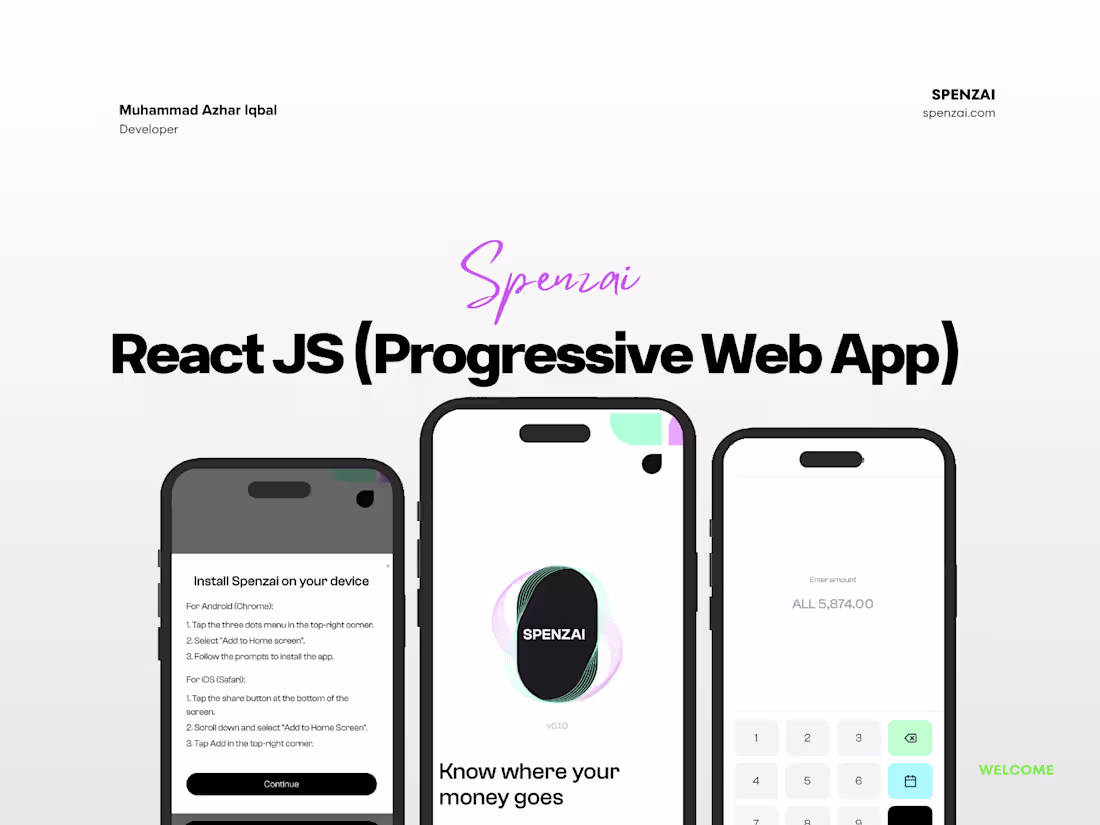 Cover image for React JS | Progressive Web App | Expense Tracker