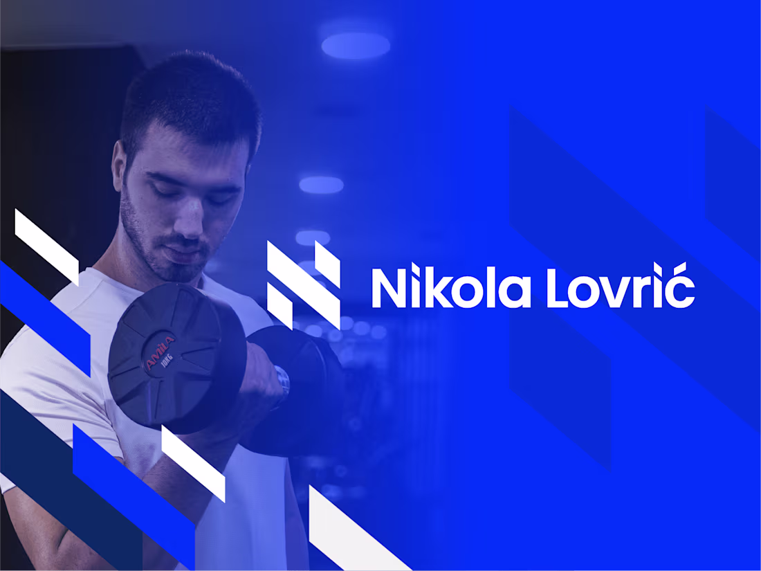 Cover image for Nikola Lovric - Personal Trainer Brand Identity