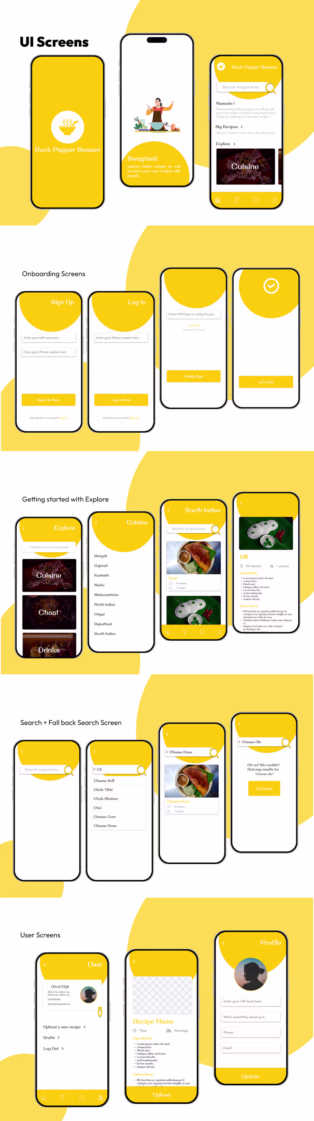 Cover image for I will design a modern and clean mobile app UI in Figma