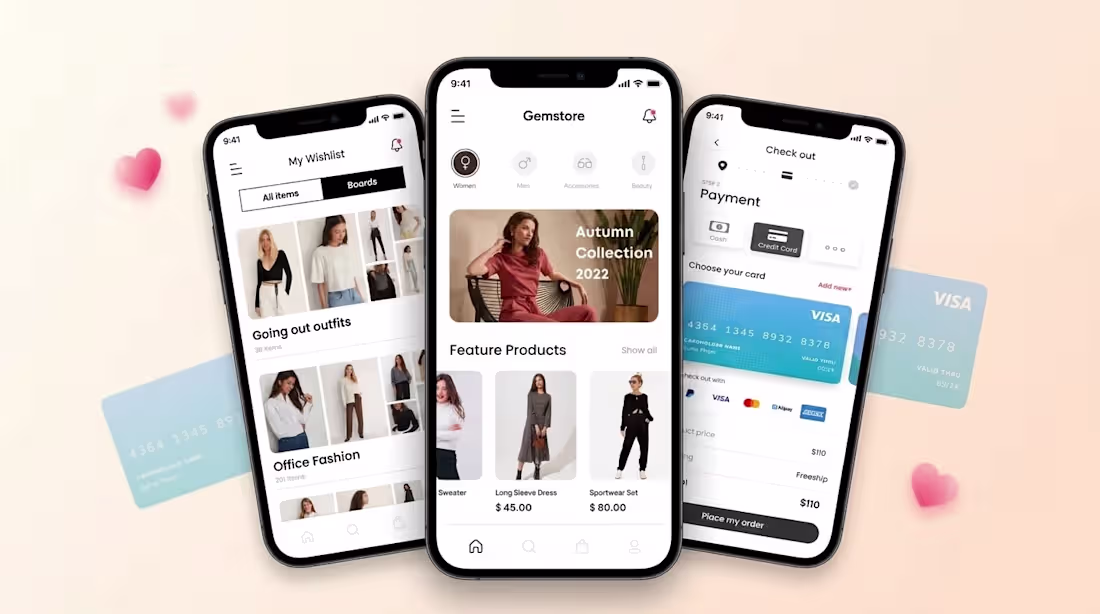 Cover image for Mobile Women’s Fashion Shopping App