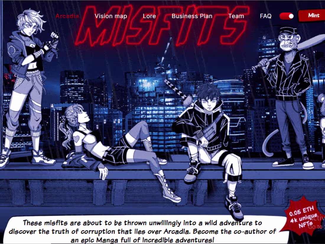 Cover image for Misfits : React Js