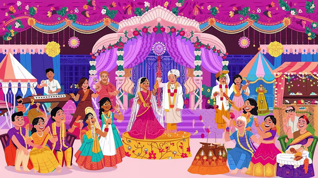 Cover image for The Great Indian Wedding Boom: Economic Impact Analysis