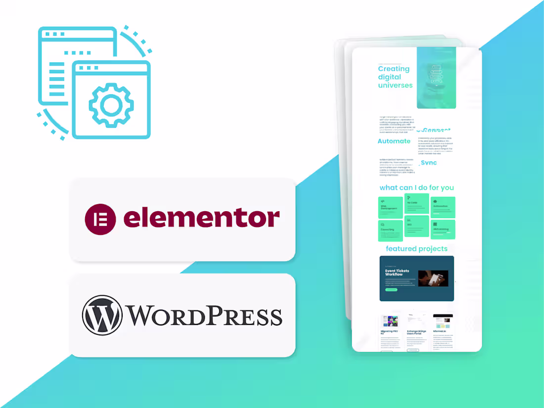 Cover image for Elementor & Wordpress Maintenance / Support Service