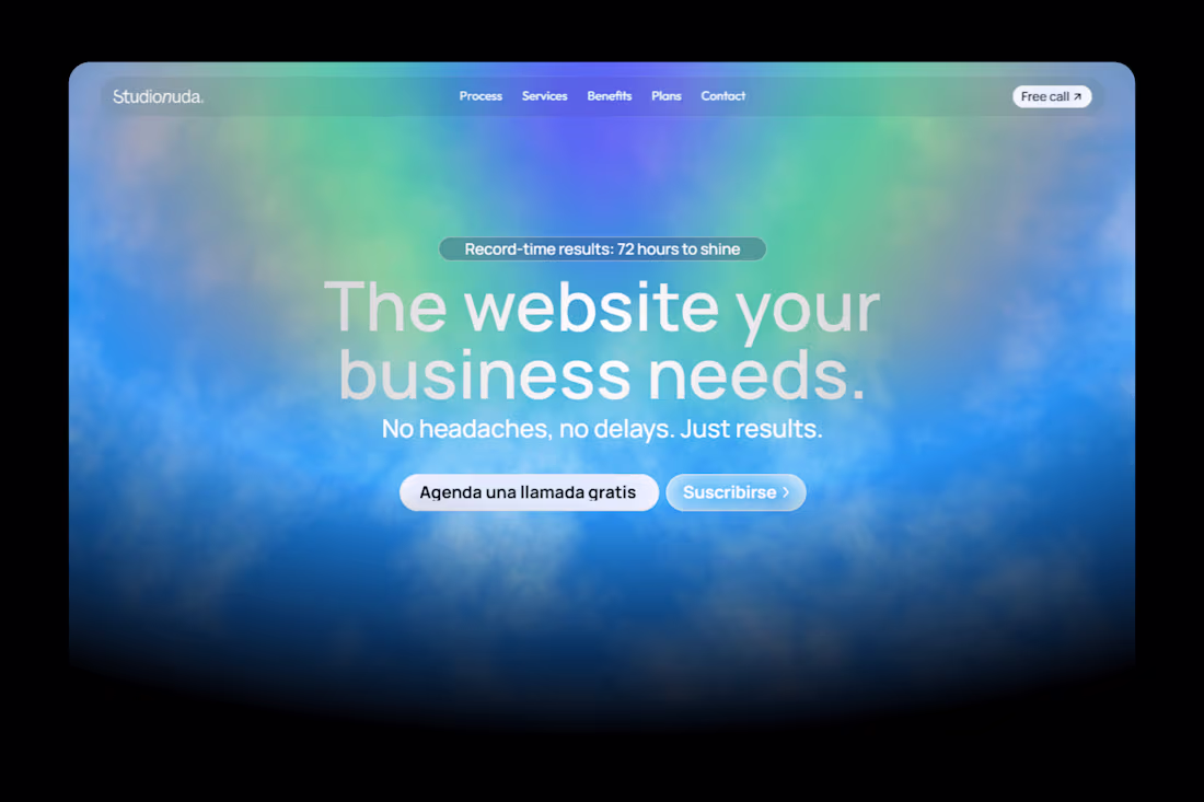 Cover image for StudioNuda Website