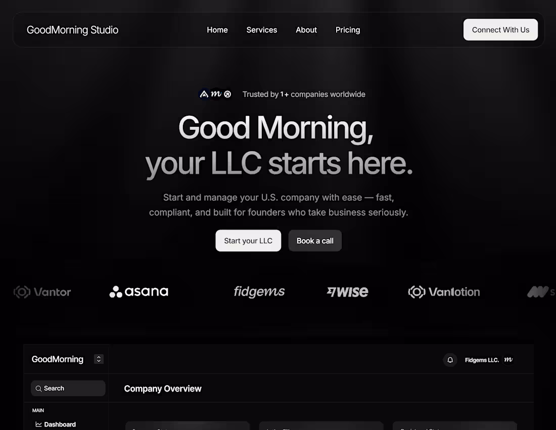 Cover image for GoodMorning — High-Converting Landing Page