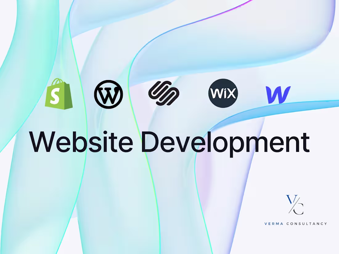 Cover image for Website and store development (Shopify, Wix, Squarespace)
