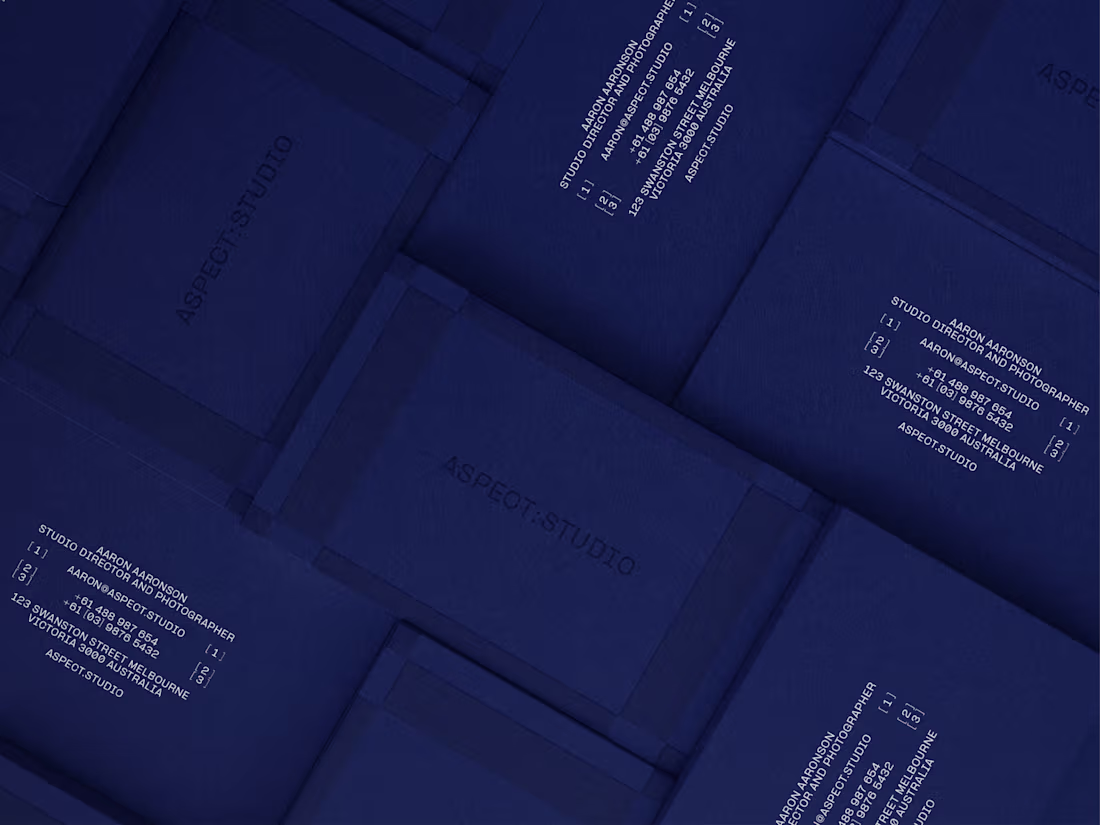 Cover image for Brand Identity Development for Aspect:Studio