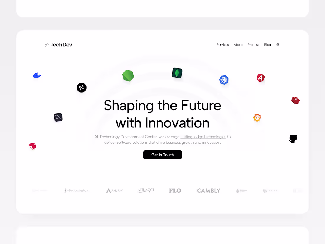 Cover image for Techdev - UI/UX Design
