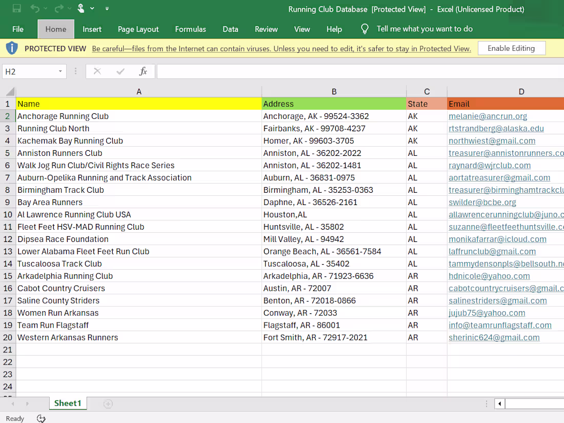 Cover image for Data Scraping pt. 2 Running Club