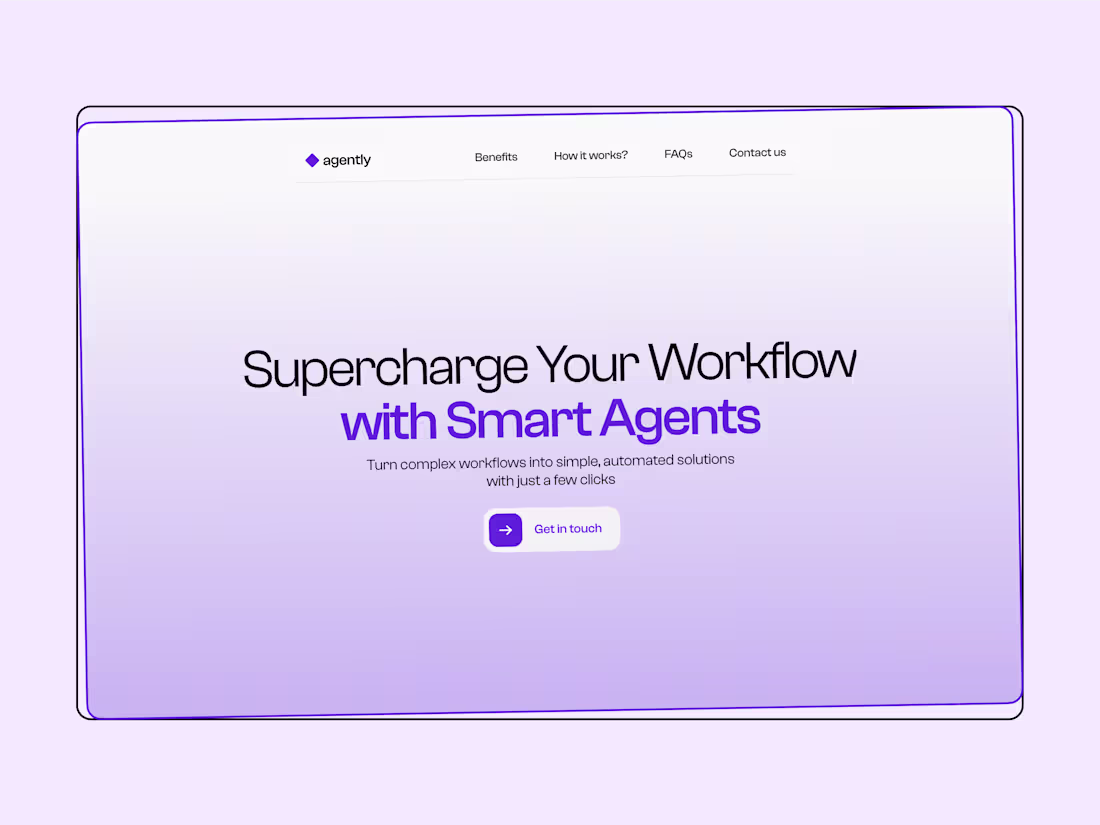 Cover image for Agently | Agent as a Service Platform