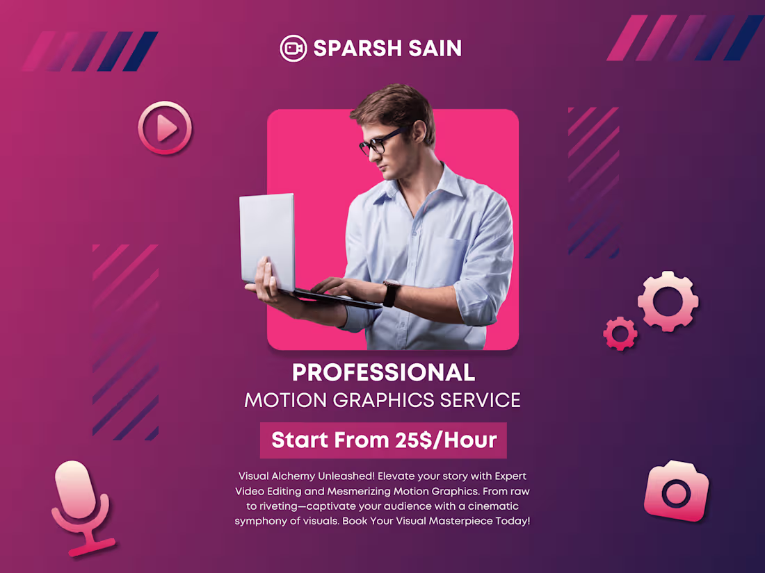 Cover image for Engaging Motion Graphics for Promotional Video