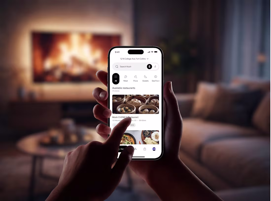 Cover image for Nosh Mobile App Product Design