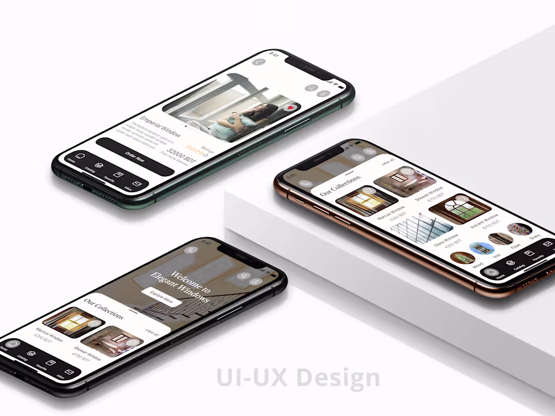 Cover image for Mobile App UI Design for E-Commerce
