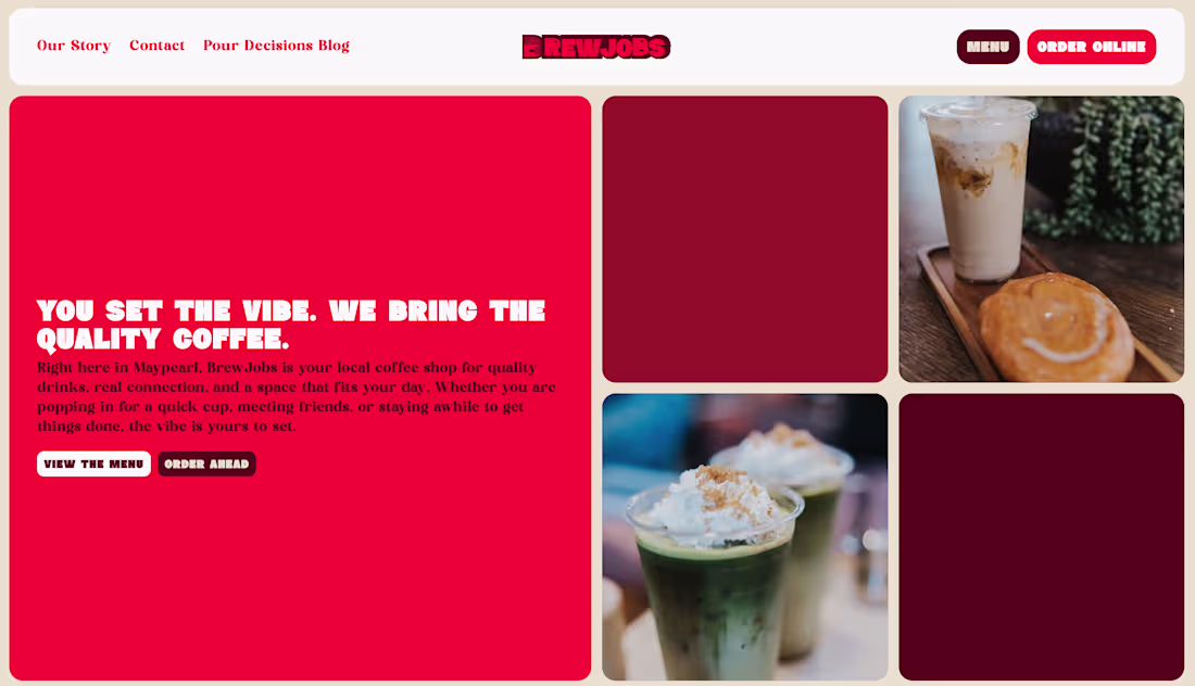 Cover image for BrewJobs: Coffee Shop & Community