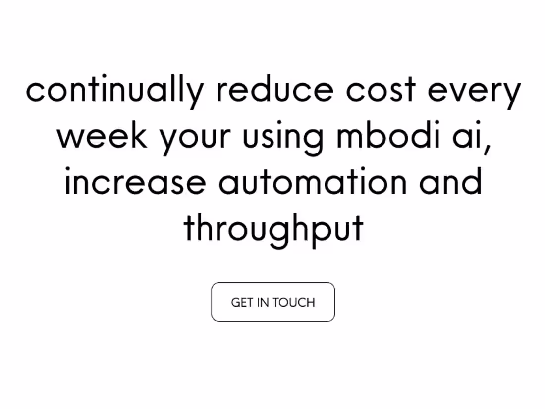 Cover image for mbodi ai | making robots smarter, faster