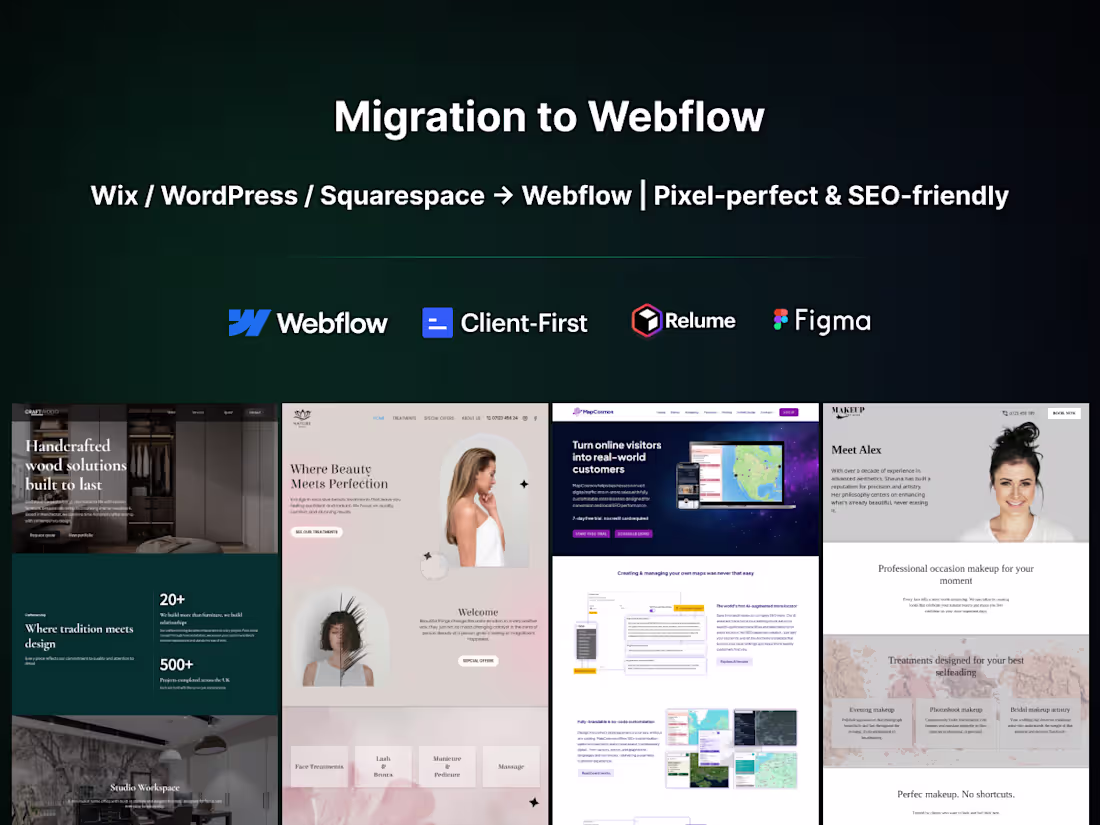 Cover image for Migration to Webflow