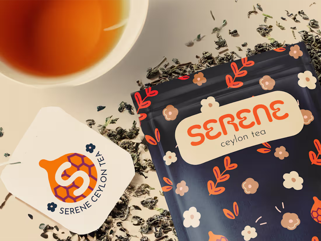 Cover image for Serene Ceylon tea