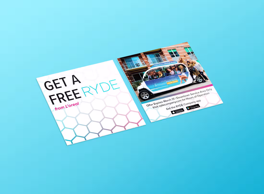 Cover image for Case Study: RYDE Company Brand Identity