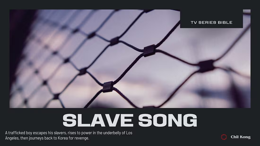 Cover image for TV series pitch materials