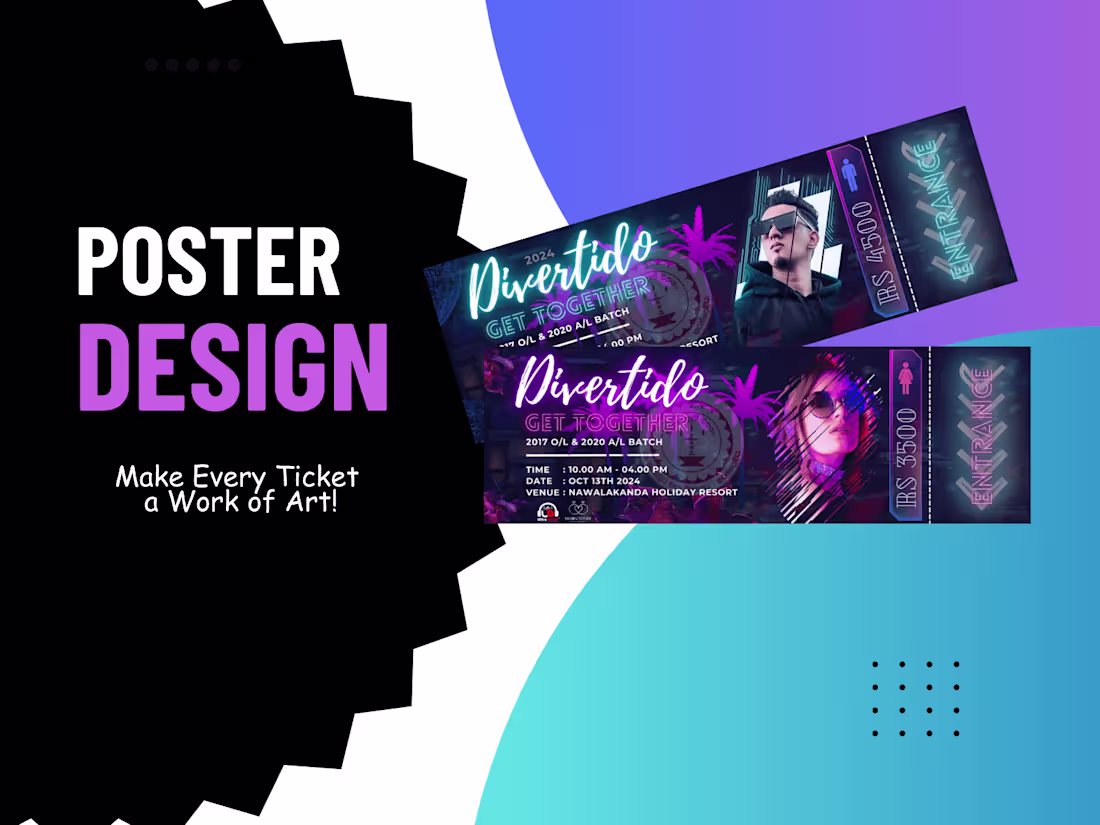 Cover image for Custom Ticket Designs: Make Every Event Unforgettable!