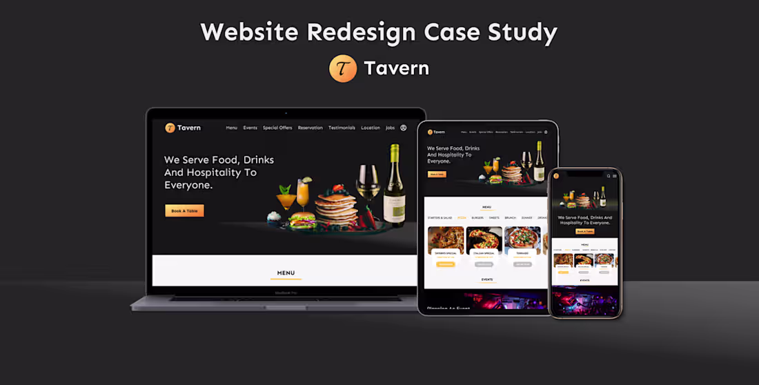 Cover image for Website Redesign on Behance