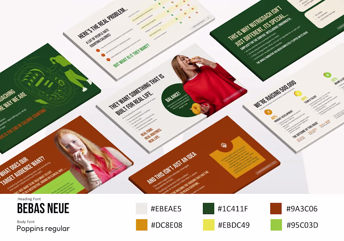 Cover image for I designed this nutrition presentation in PowerPoint. Please...