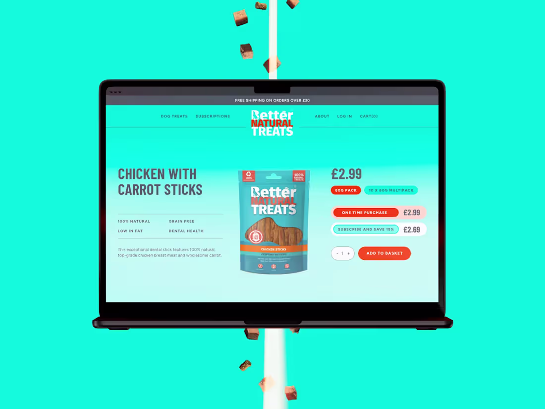 Cover image for Website, UX/UI Design