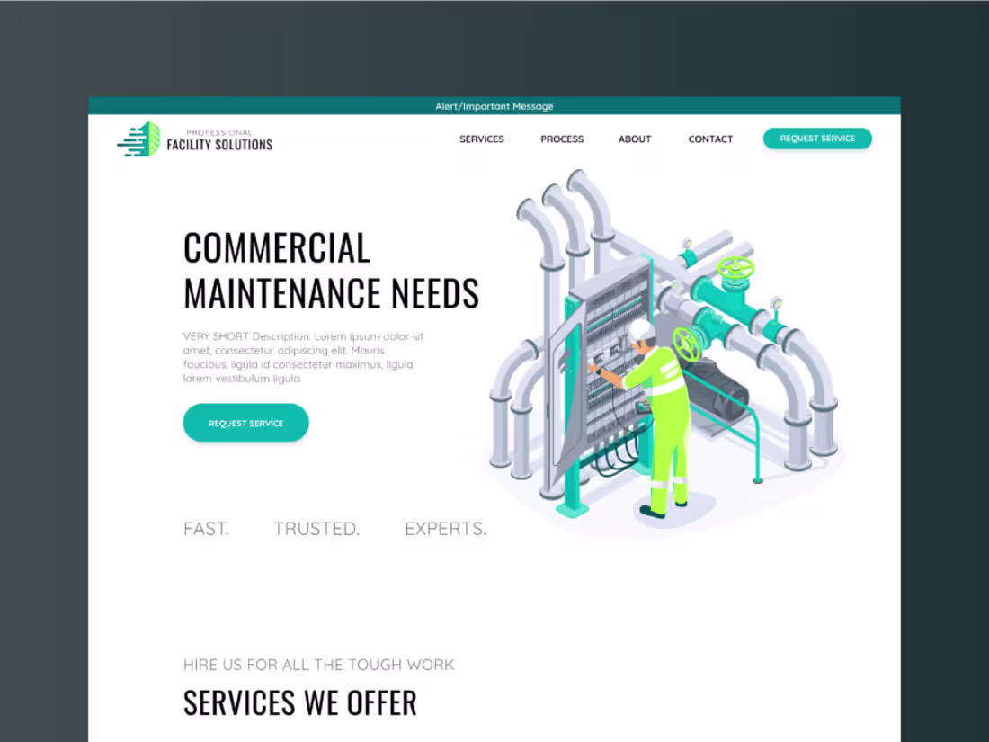 Cover image for PFS Website Design