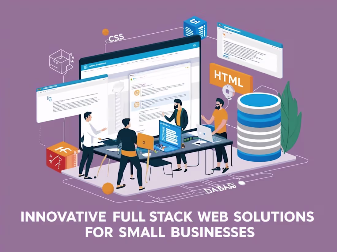 Cover image for Innovative Web Solution for Small Businesses