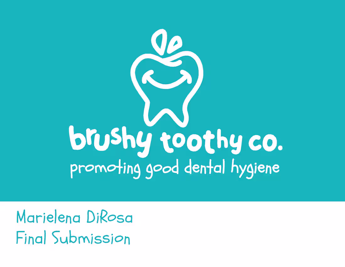 Cover image for Mock Branding- Brushy Toothy Co.