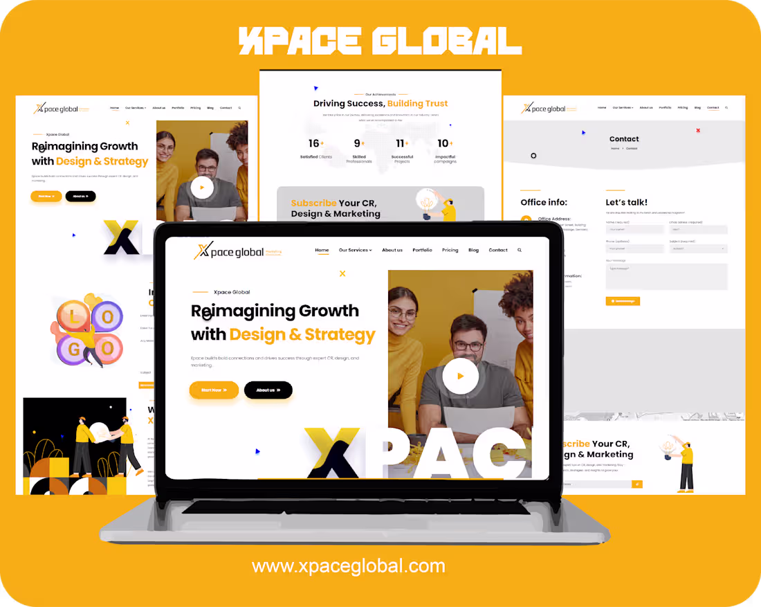 Cover image for Website For Marketing Agency