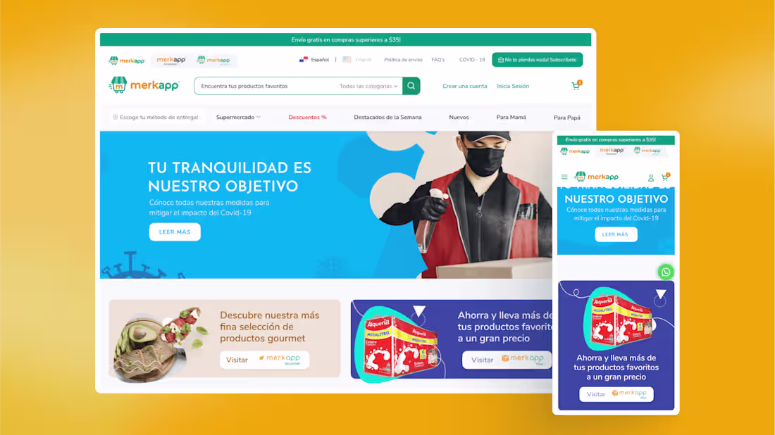 Cover image for Merkapp: Panama's #1 Online Market