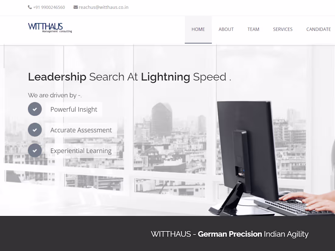 Cover image for Website Design - Consulting Firm