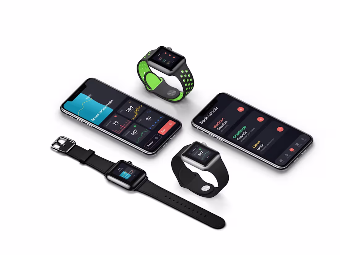 Cover image for Mobile fitness app -