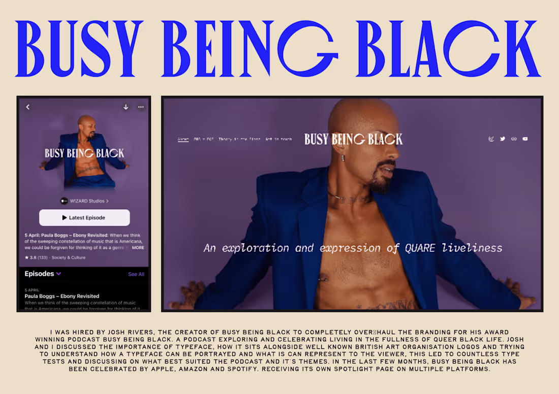 Cover image for Busy Being Black 