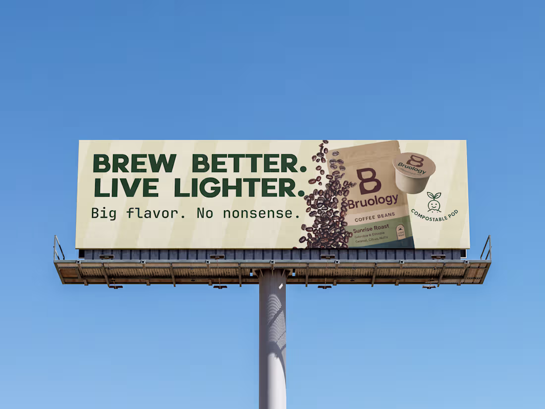 Cover image for Coffee Subscription | Sustainable Brand Identity