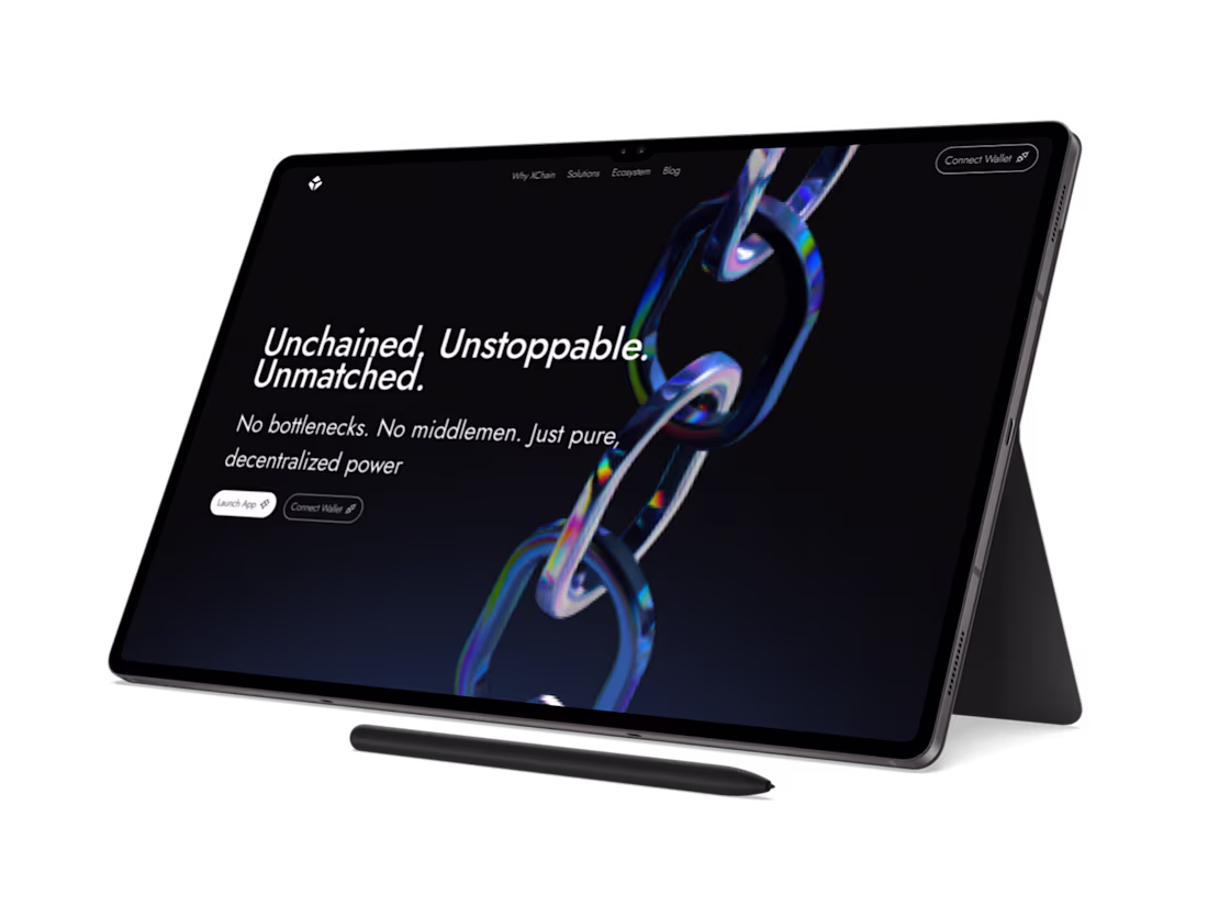 Cover image for Blockchain hero section