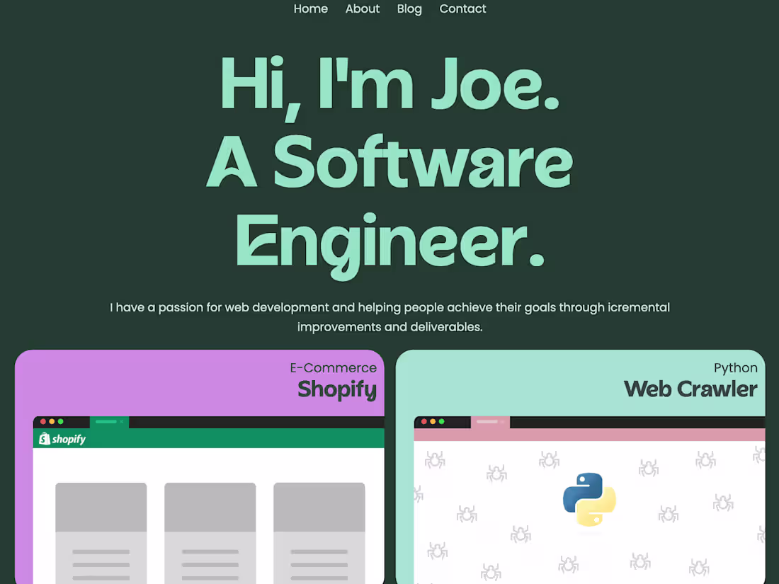 Cover image for Personal Website and Blog