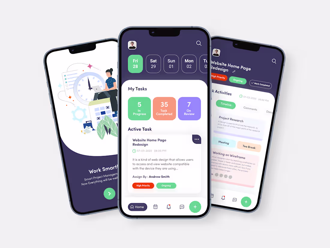 Cover image for Task Management App Design