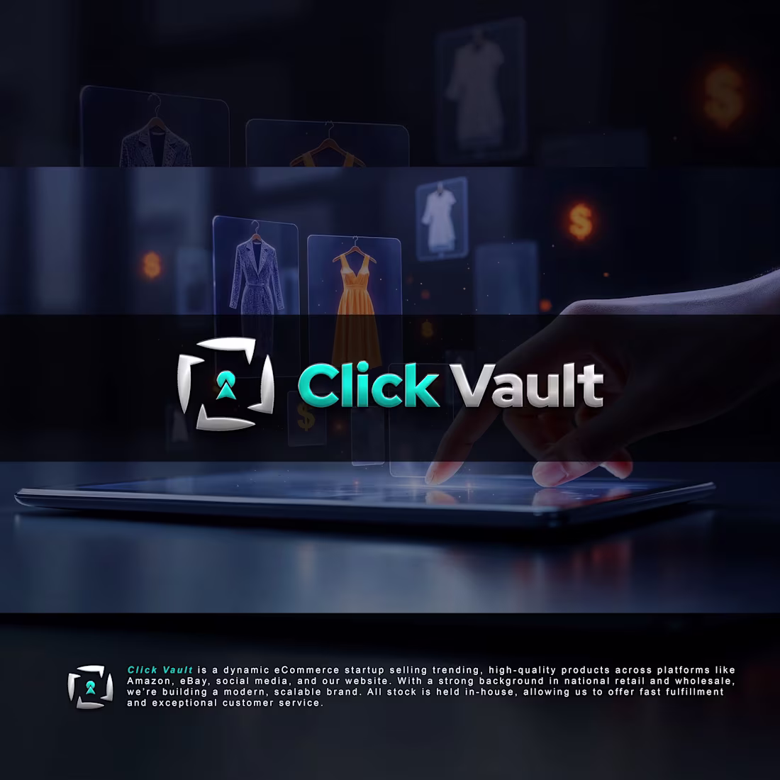 Cover image for Click Vault is a eCommerce