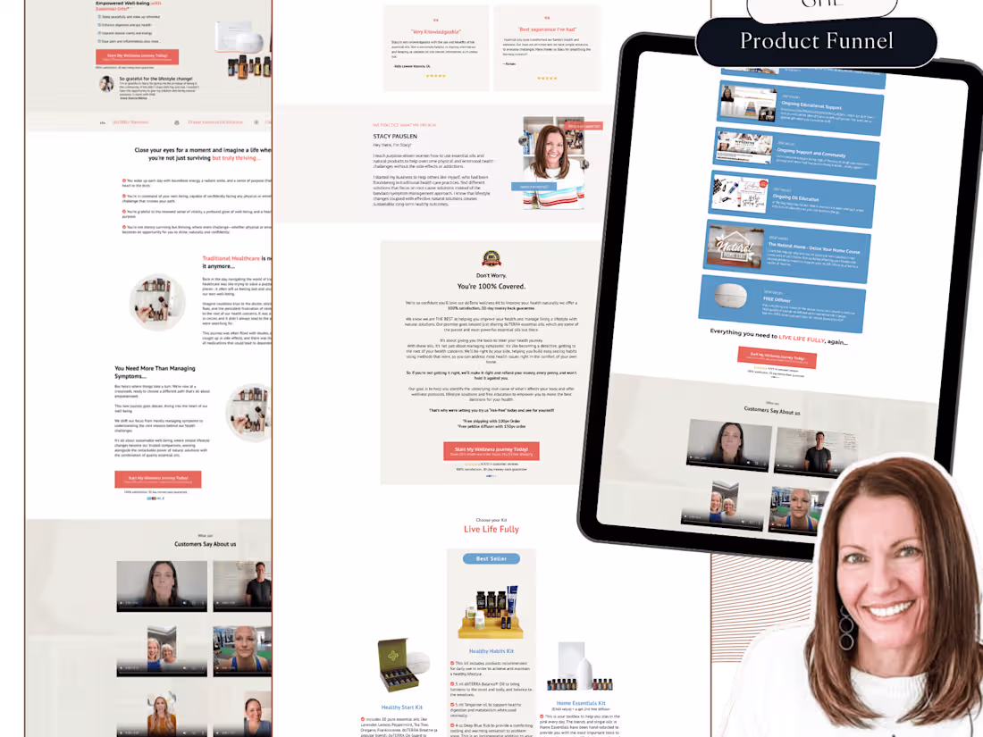 Cover image for GoHighLevel Product Funnel for Health & Wellness Coach