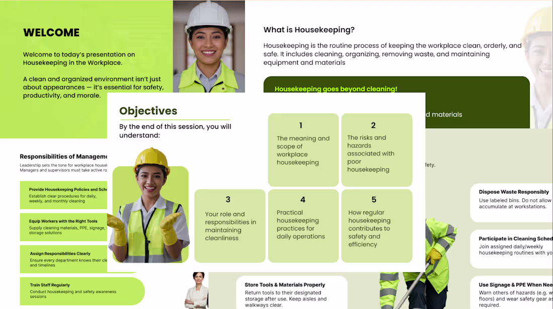 Cover image for Just wrapped up a clean and impactful Housekeeping Safety Pr...