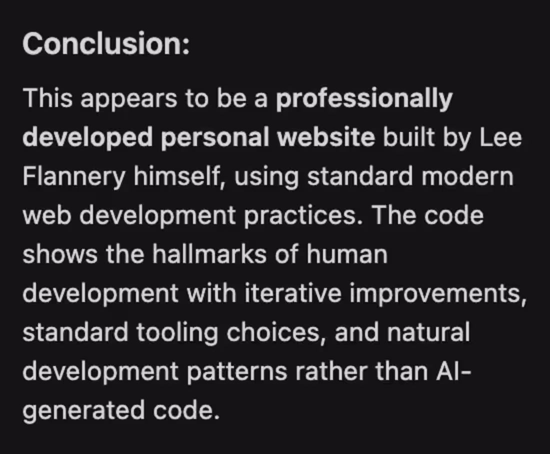 Cover image for Love this for me. Thank you for the endorsement Cursor!