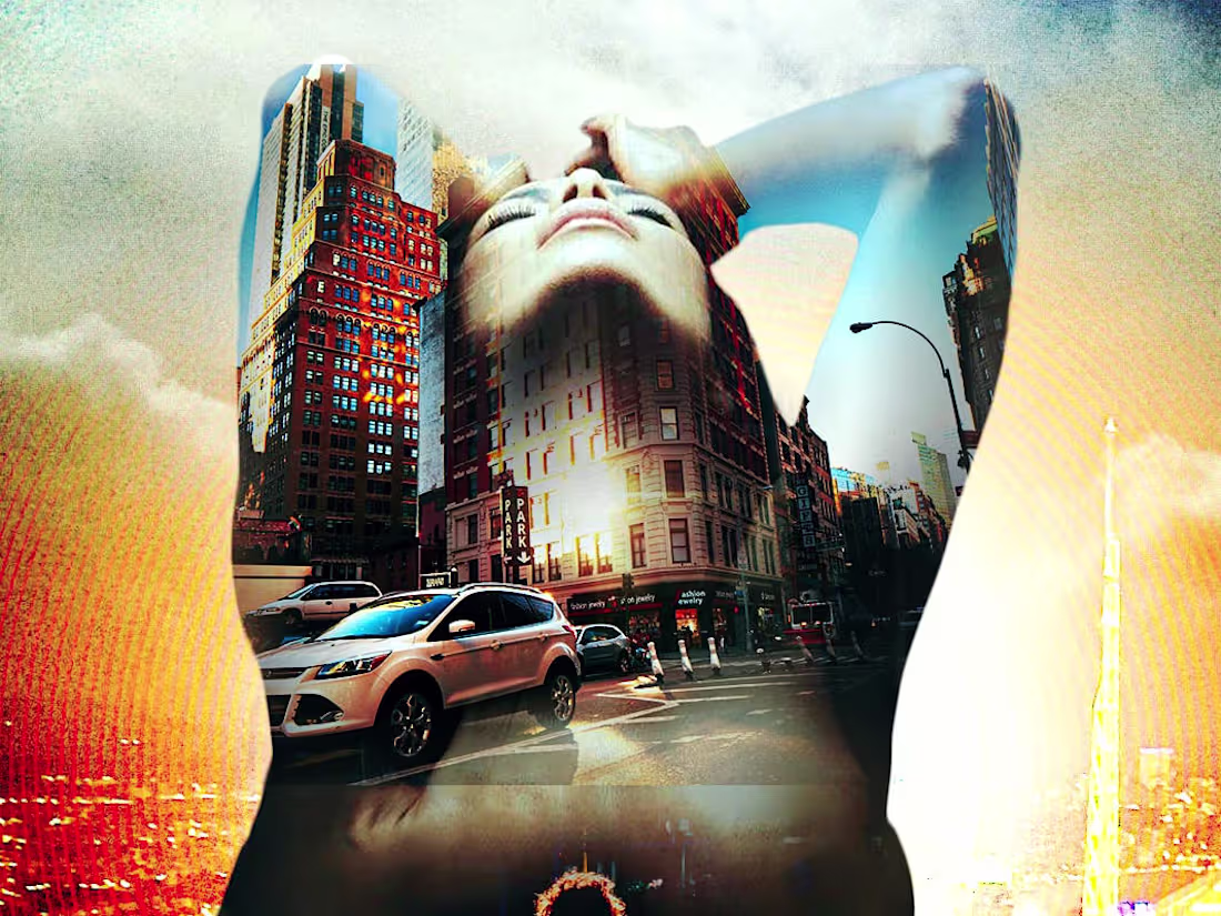 Cover image for DOUBLE EXPOSURE PORTRAIT