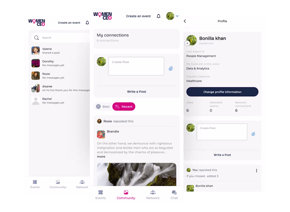 Cover image for I have recently developed this platform for women who are CE...