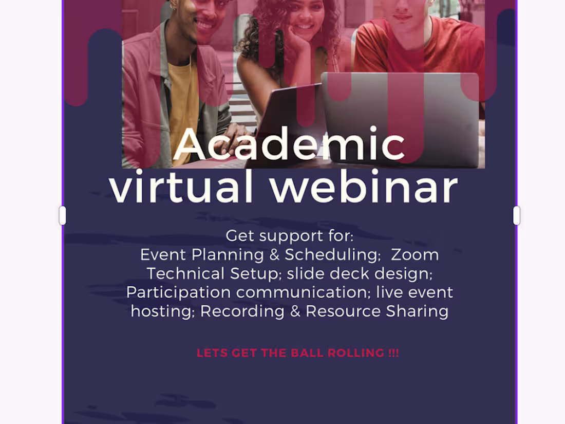 Cover image for Academic Webinar Management