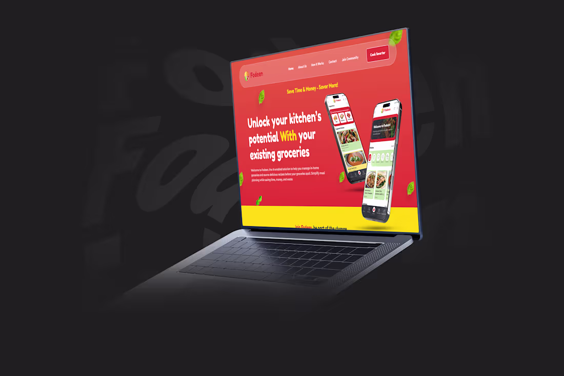 Cover image for Fodeen - Where Smart Design Meets Smart Cooking