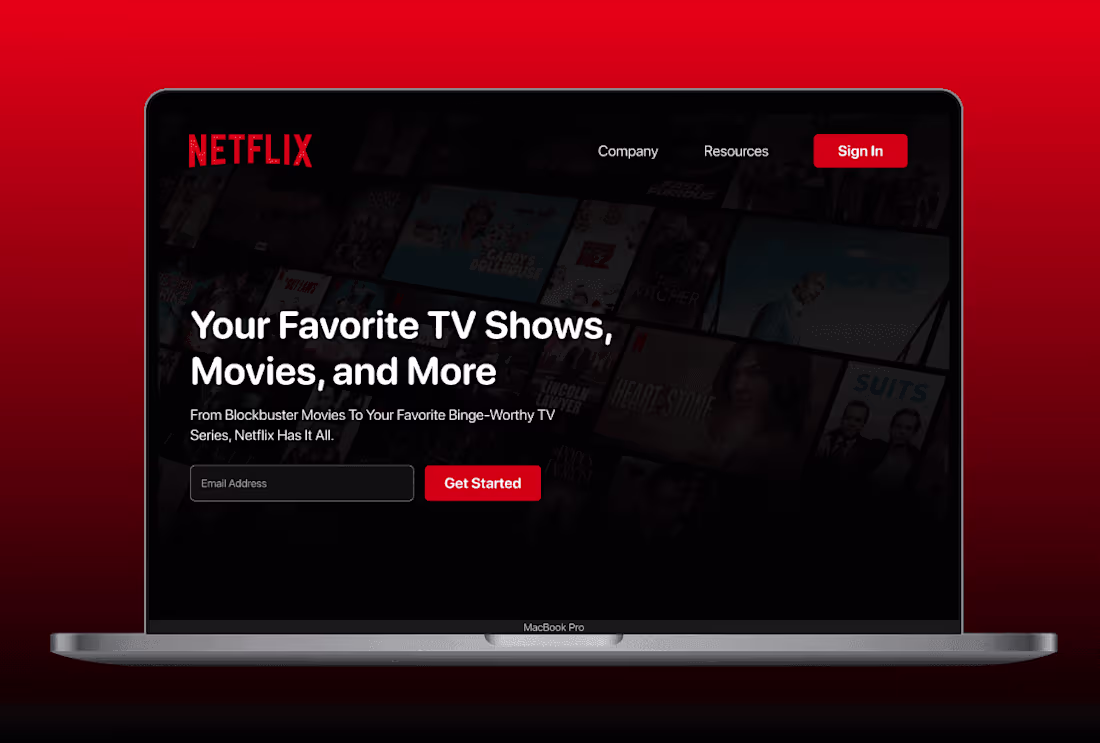 Cover image for Netflix Redesign 2020